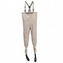 X-back susupenders breathable flying fishing waders with zipper